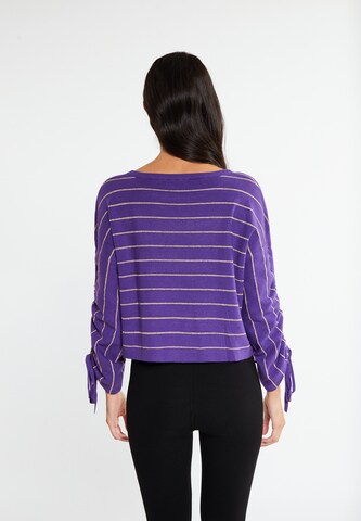 Pull-over faina en violet