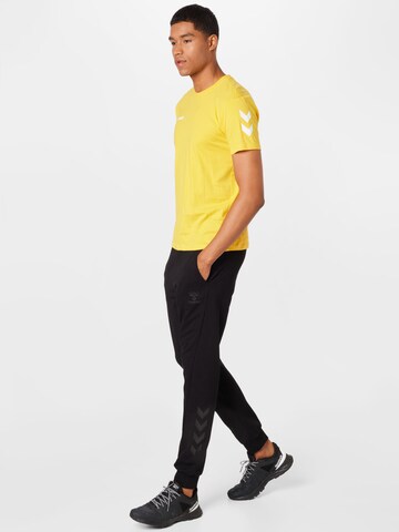 Hummel Функционална тениска в жълто