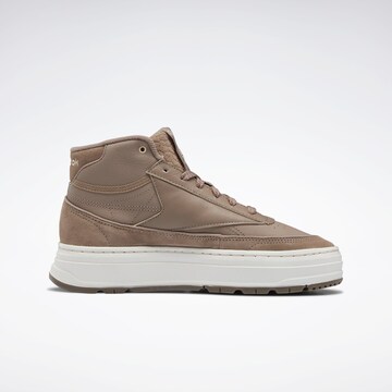 Reebok High-Top Sneakers 'Club C Geo' in Brown