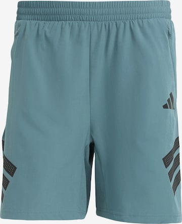 ADIDAS PERFORMANCE Regular Sportshorts 'GYM+' in Grün: Vorderseite