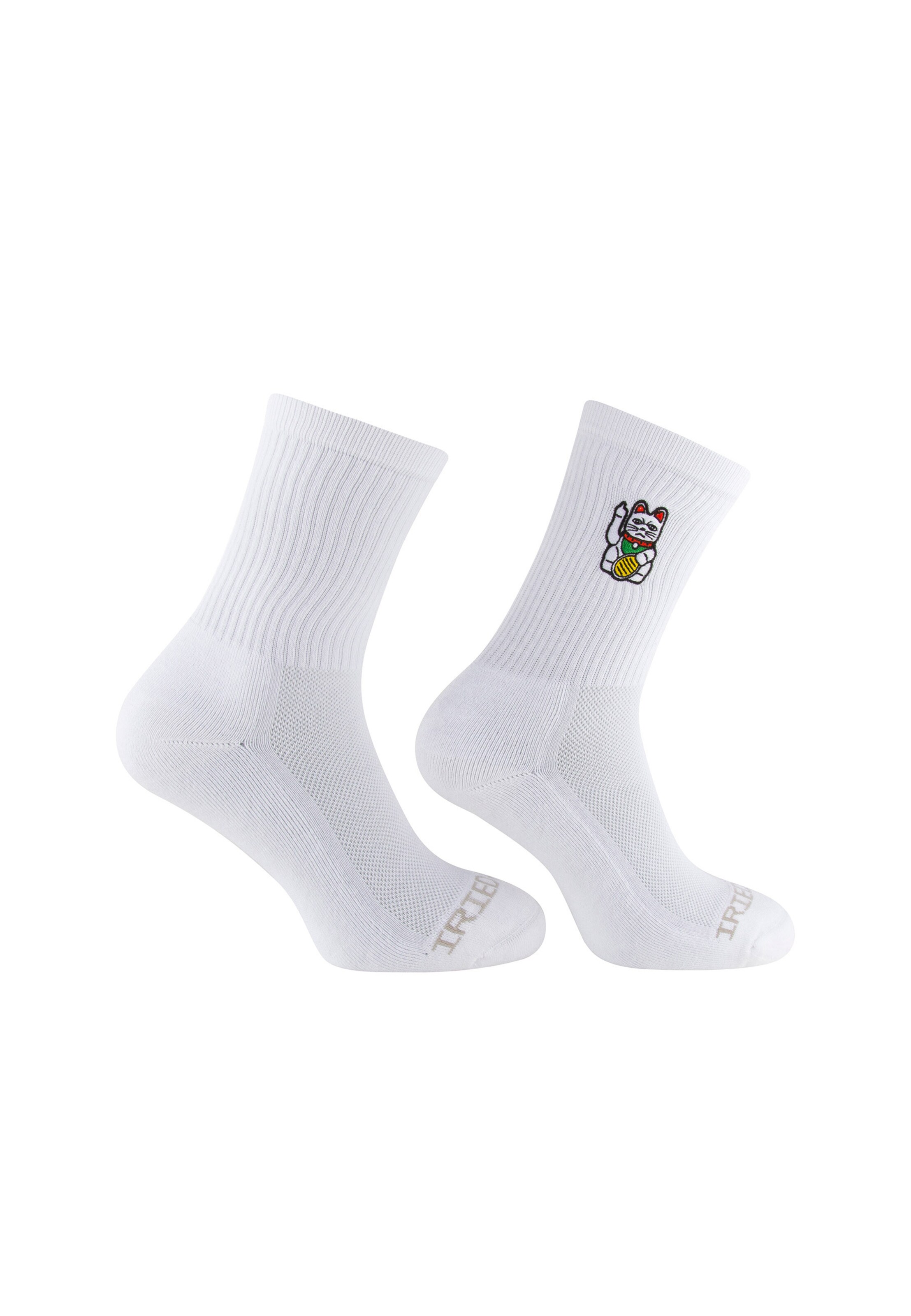 Iriedaily Socken 'ByeBye' in Weiß