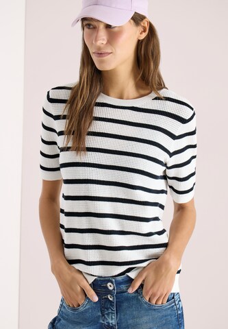 CECIL Pullover in Weiß