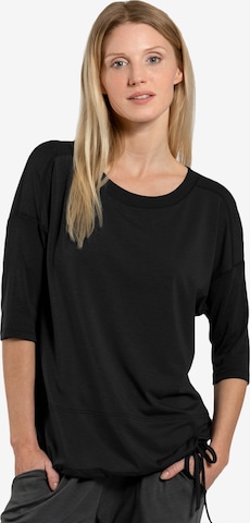 Magadi Sporttop 'Sara' in Schwarz: Vorderseite