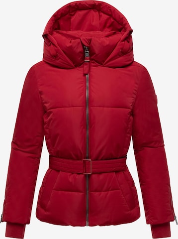 Geacă de iarnă 'Aleyna 16' de la MARIKOO pe roșu: față