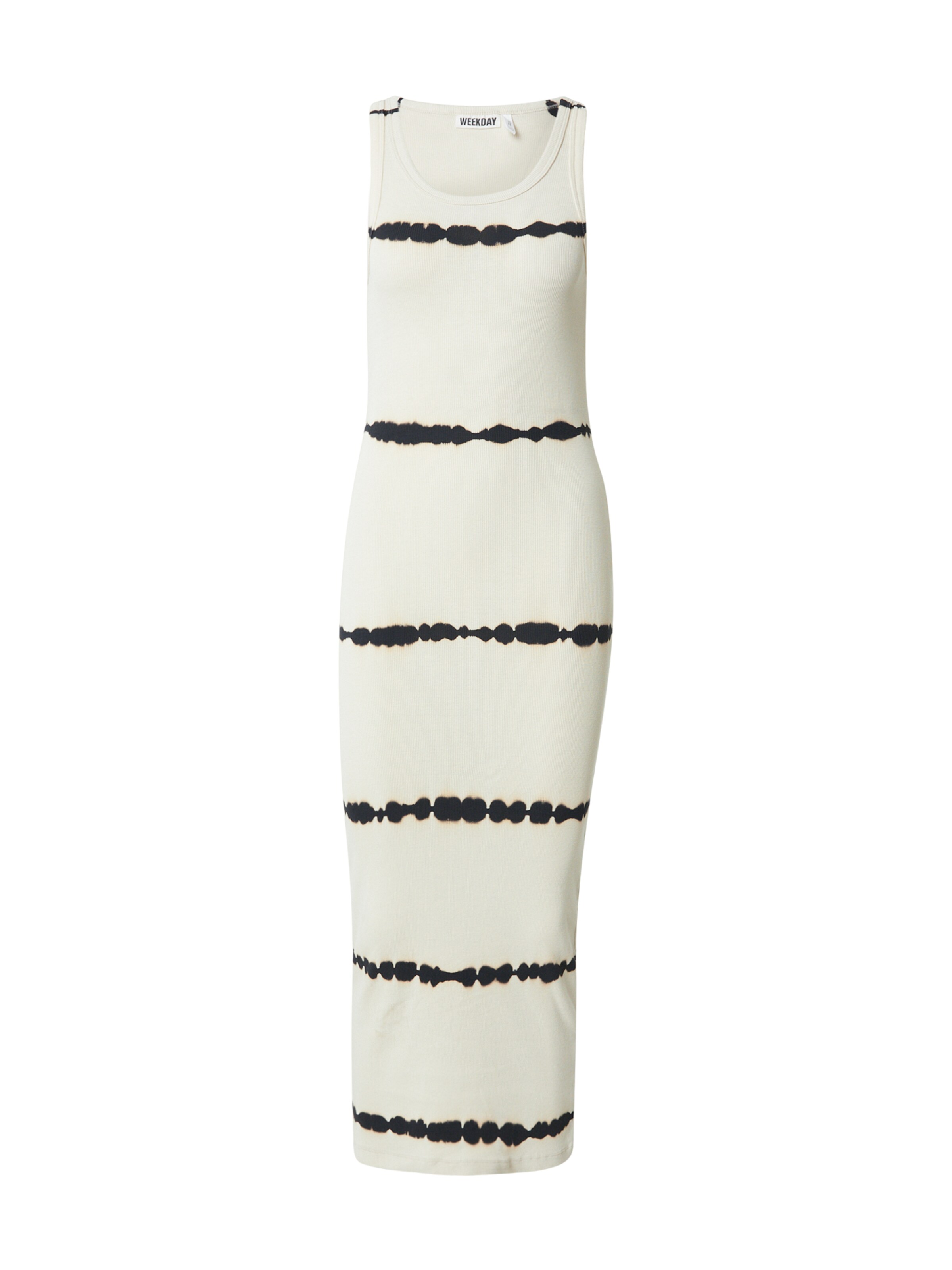 WEEKDAY Платье в Белый: спереди