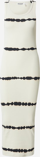 WEEKDAY Haljina u crna / prljavo bijela, Pregled proizvoda