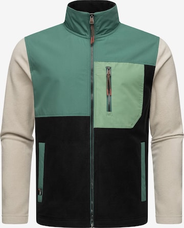 Ragwear Fleece Jacket 'Flettcher' in Green