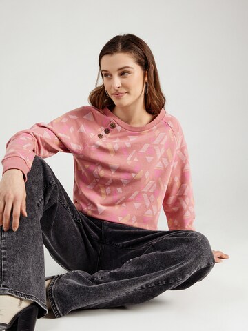 Ragwear Sweatshirt 'DARRIA' i pink