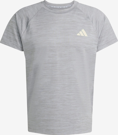 ADIDAS PERFORMANCE Toiminnallinen paita 'GYM+' värissä vaaleanharmaa / vaaleanvihreä, Tuotenäkymä