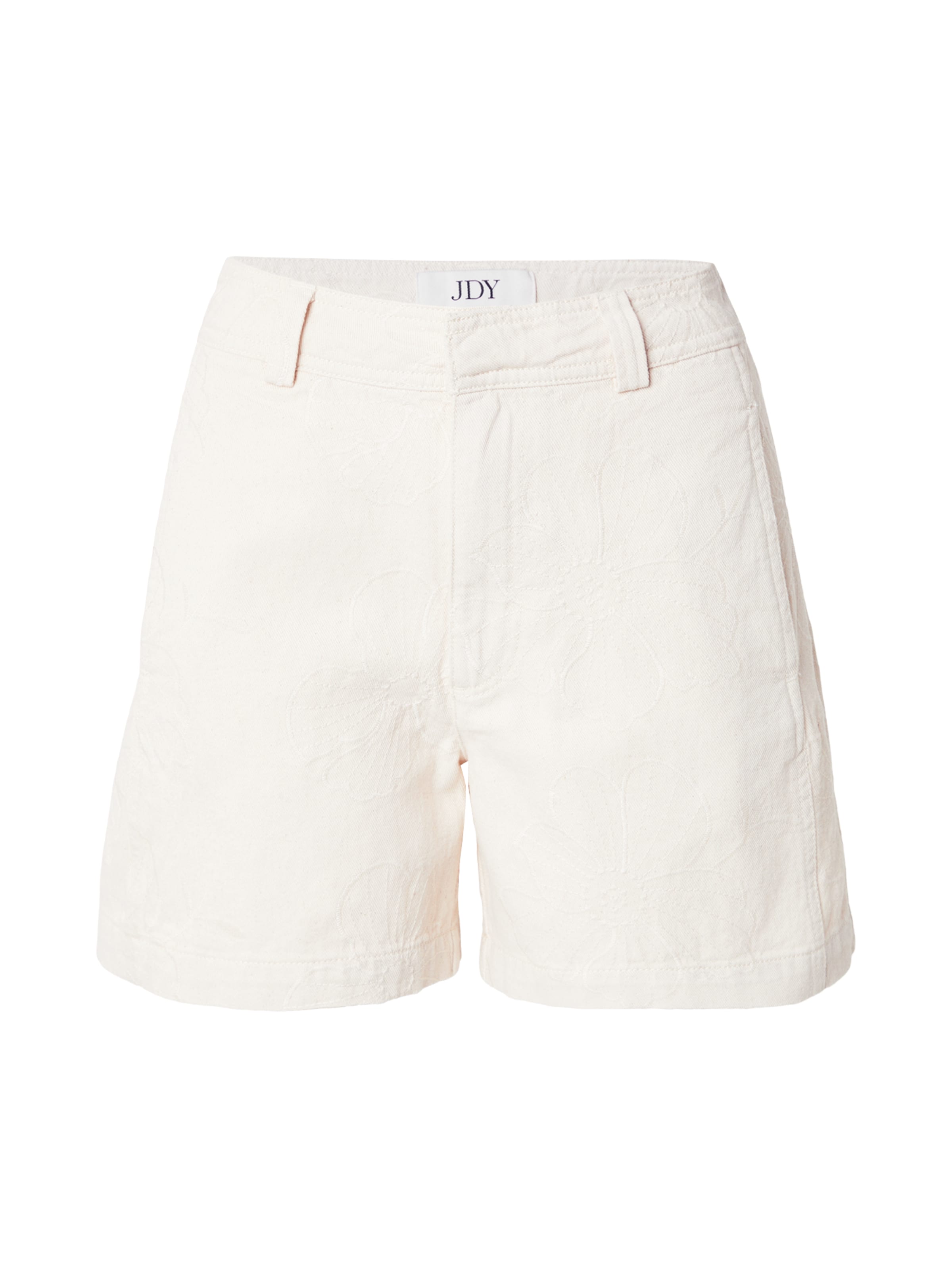 JDY Regular Byxa 'JDYHAVANNA' i beige: framsida