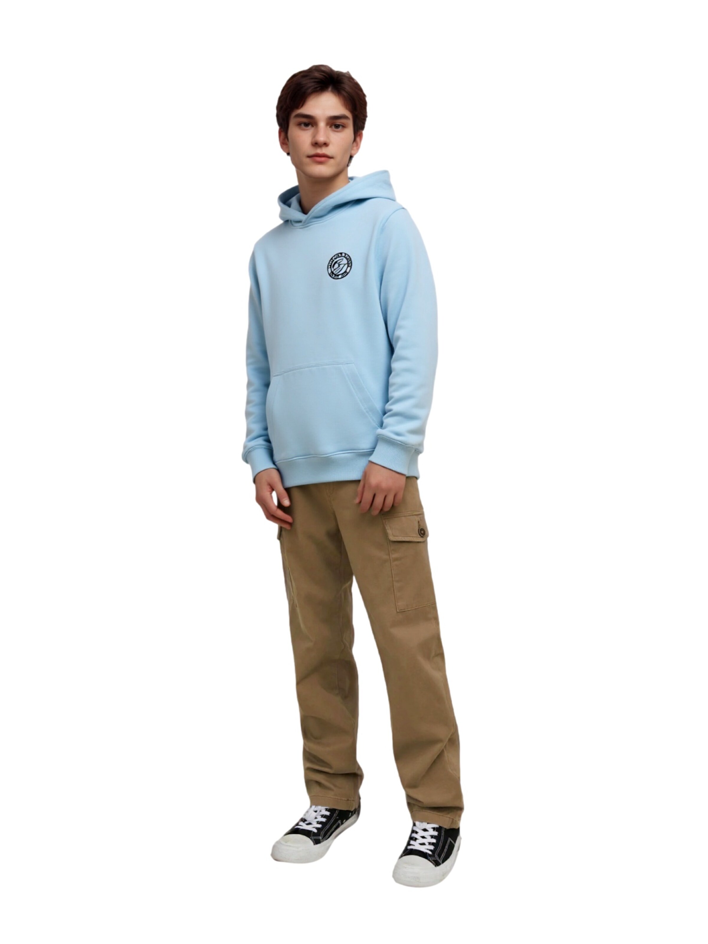 Jack & Jones Junior Sweatshirt 'Alliance' in Blauw