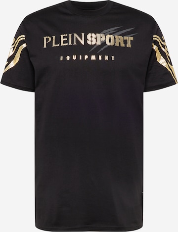 T-Shirt Plein Sport en noir : devant