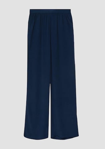 s.Oliver Wide leg Broek in Blauw