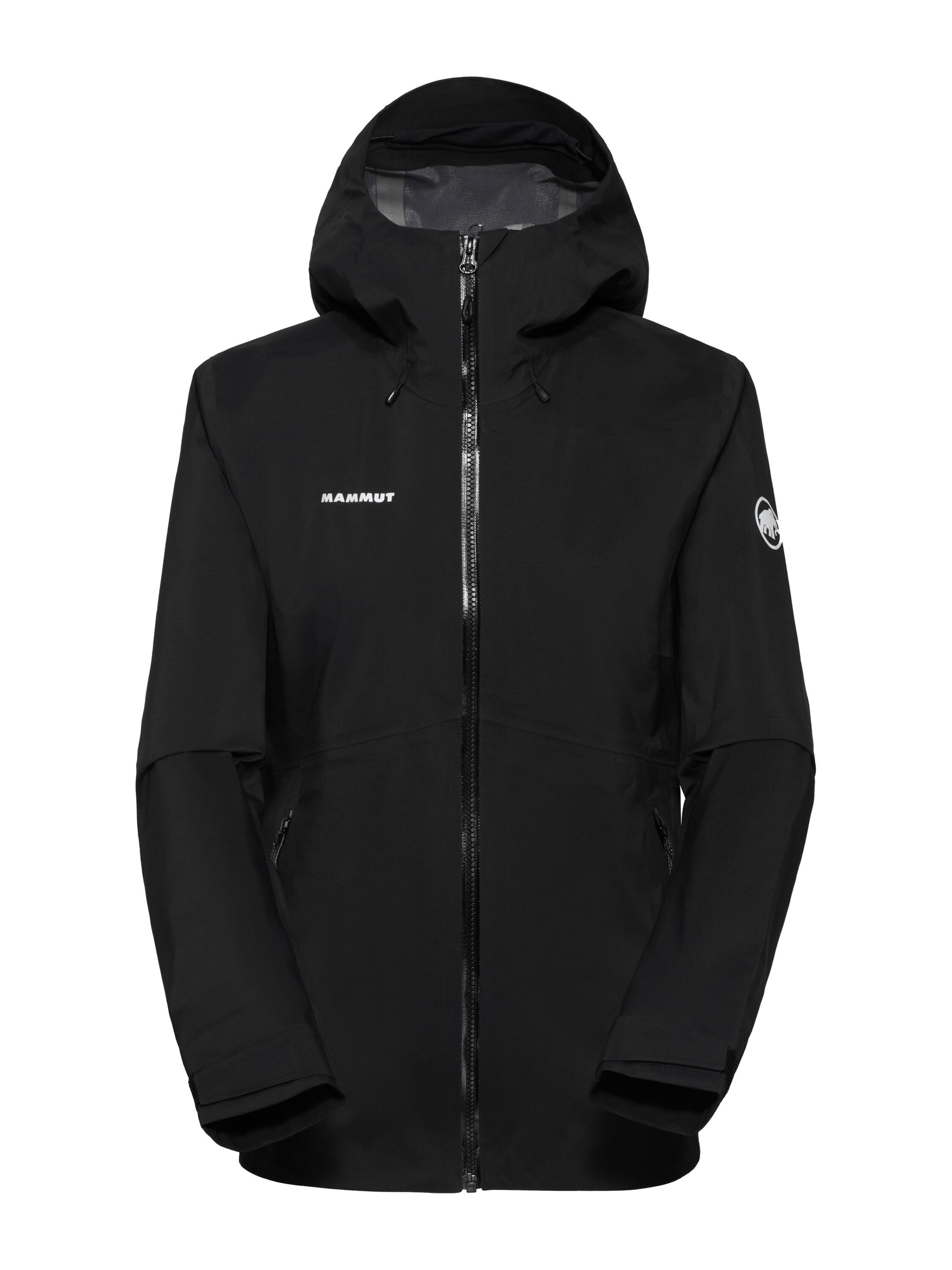 MAMMUT Outdoor Jacket in Black / White, Item view