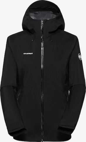MAMMUT Outdoorjacke in Schwarz: Vorderseite
