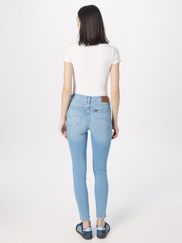 Lee Skinny Jeans 'Scarlett' in Blauw