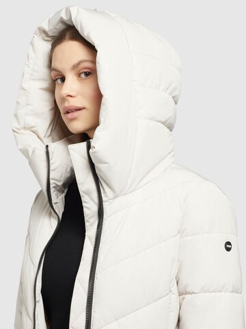 Cappotto invernale 'Darka' di khujo in bianco
