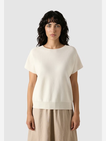 MAERZ Muenchen Trui ' 323200 ' in Wit: voorkant