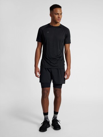 Skinny Pantalon de sport 'Race' Newline en noir
