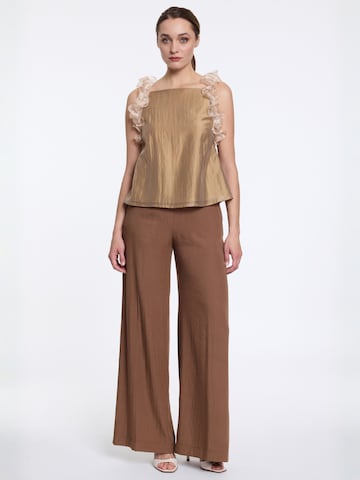 Ana Alcazar Top in Brown