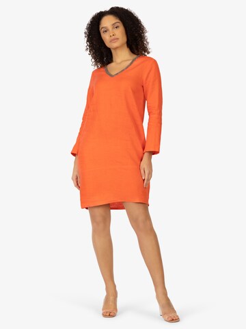 mint & mia Summer Dress in Orange: front