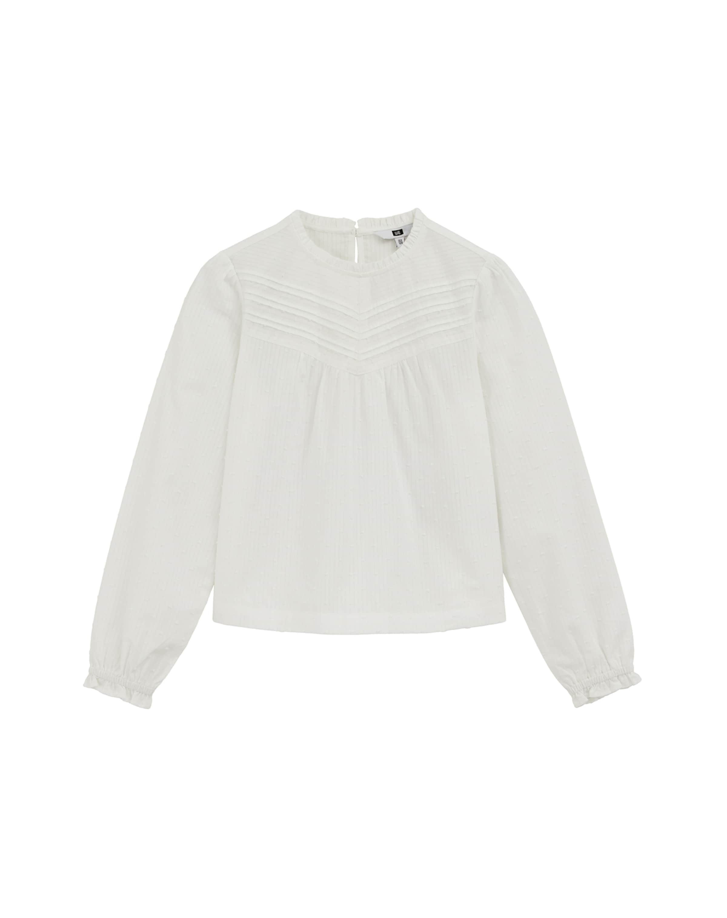 WE Fashion Blouse in White: front