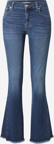 7 for all mankind Flared Jeans in Blue: front