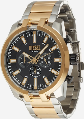 DIESEL Analog klocka i silver: framsida