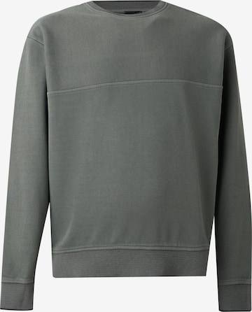 BOSSSweater majica 'We_Casts' - zelena boja: prednji dio