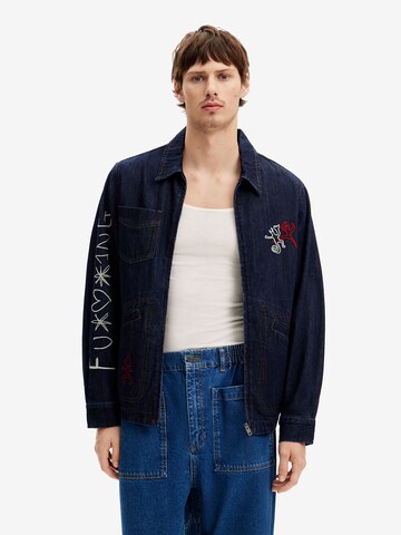 Desigual Übergangsjacke in Blau: Vorderseite
