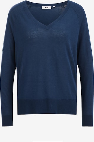 WE Fashion Sweater in Blue: front