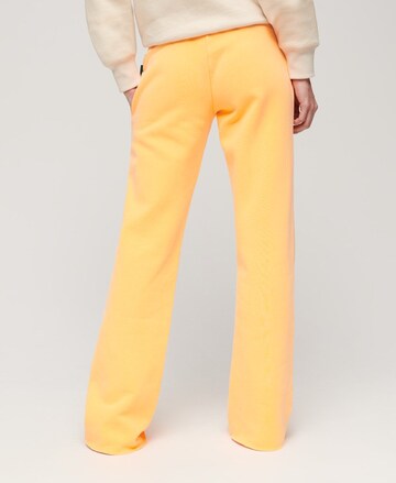 Superdry Wide leg Pants in Orange