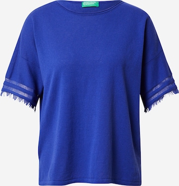 UNITED COLORS OF BENETTON Sweater in Blue: front