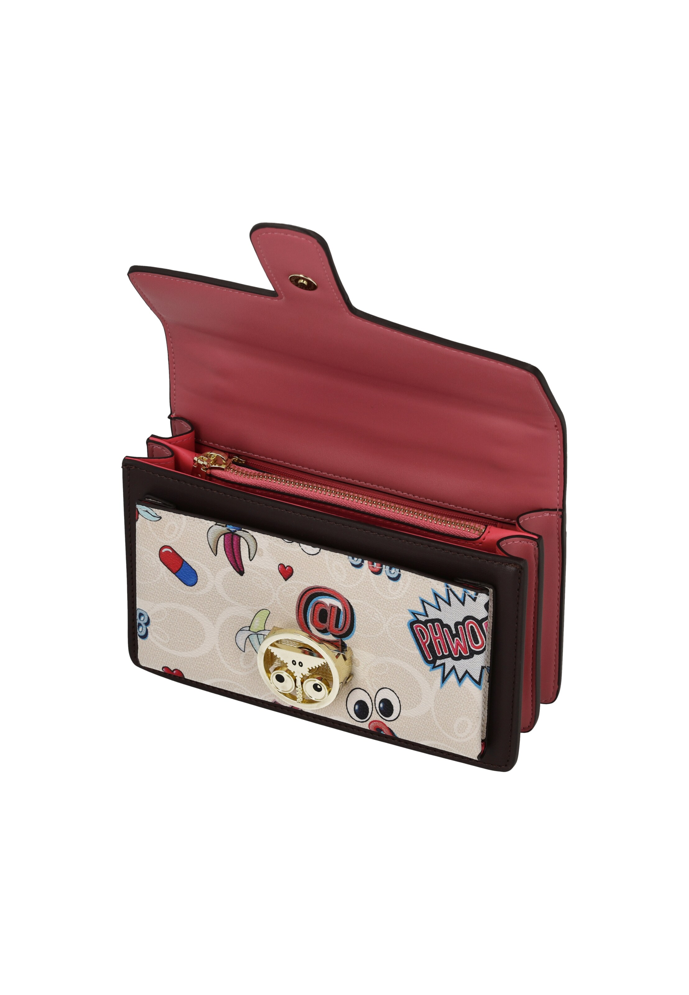 Sac à bandoulière 'Pop Eyetheme' MYMO en blanc