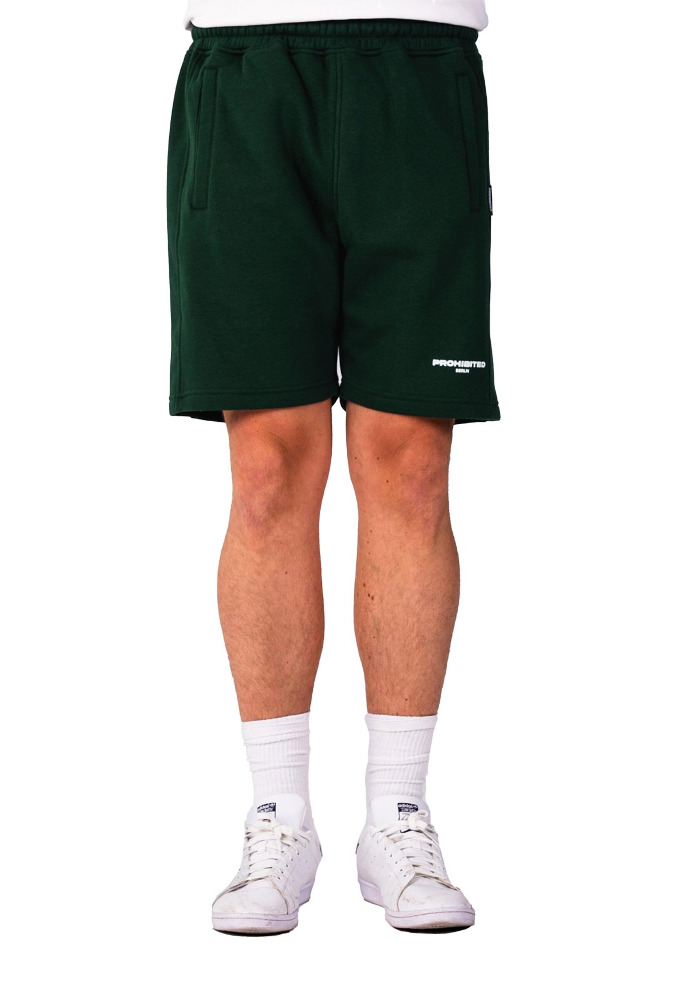 Prohibited Ohlapna forma Hlače | zelena barva: sprednja stran