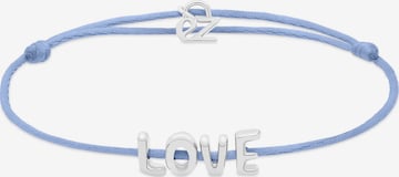 Echtzeit Armband in Blau: Vorderseite