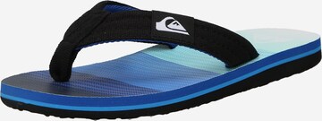 QUIKSILVER Strand-/badsko 'MOLOKAI LAYBACK II' i svart: framsida