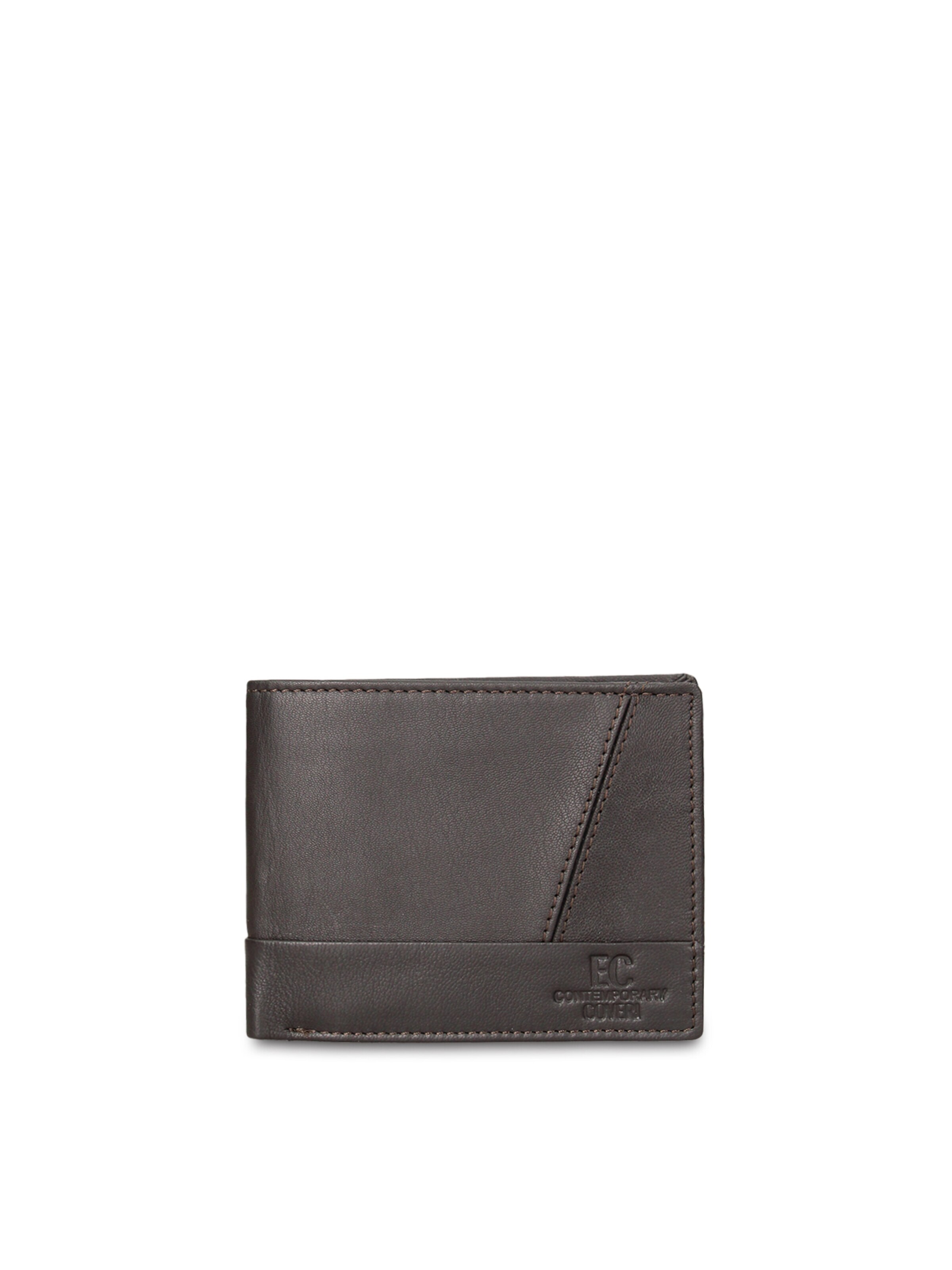 Portamonete 'Portafoglio uomo vera pelle - Astor Prime minimalista' di Coveri Collection in marrone: frontale