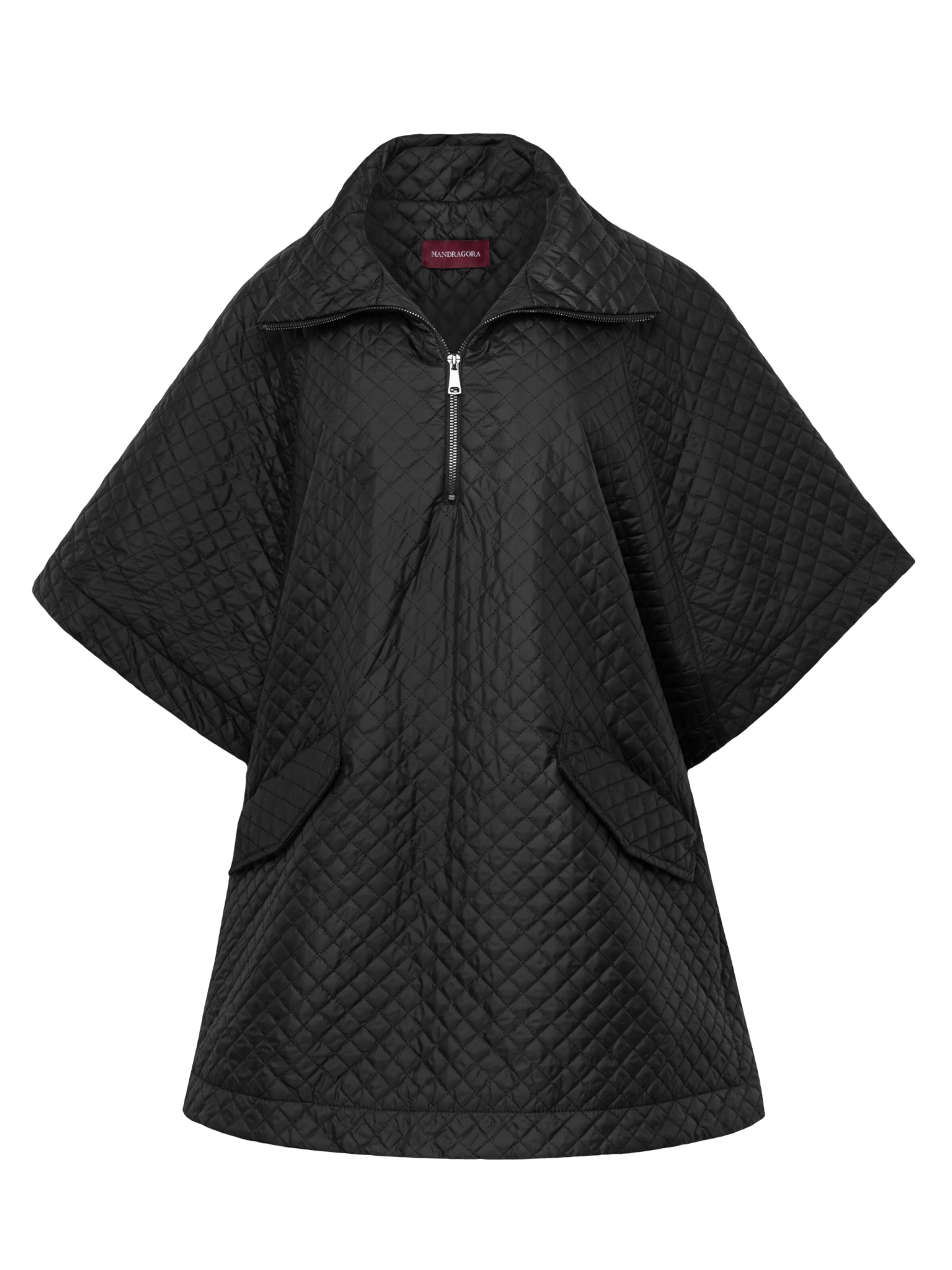 mandragora Kimono 'Lace' in Zwart: voorkant