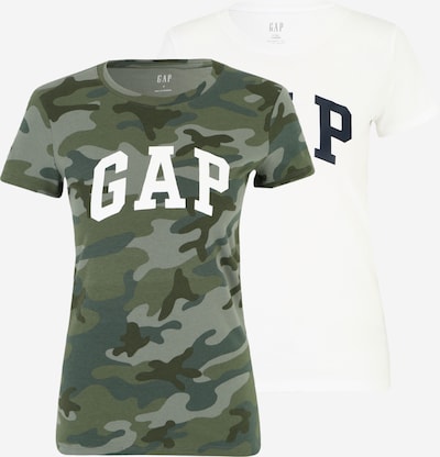 GAP Shirt in marine / khaki / oliv / weiß, Produktansicht