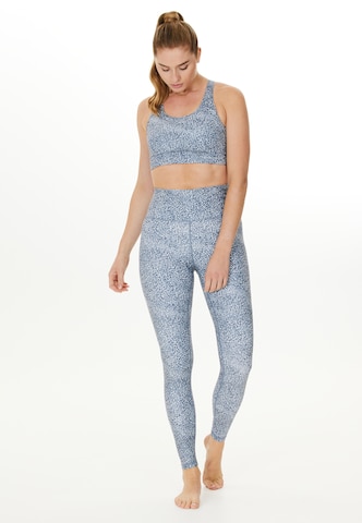 ENDURANCE Skinny Workout Pants 'Summer' in Grey