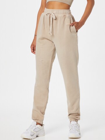 LIEBLINGSSTÜCK Tapered Pants in Beige: front