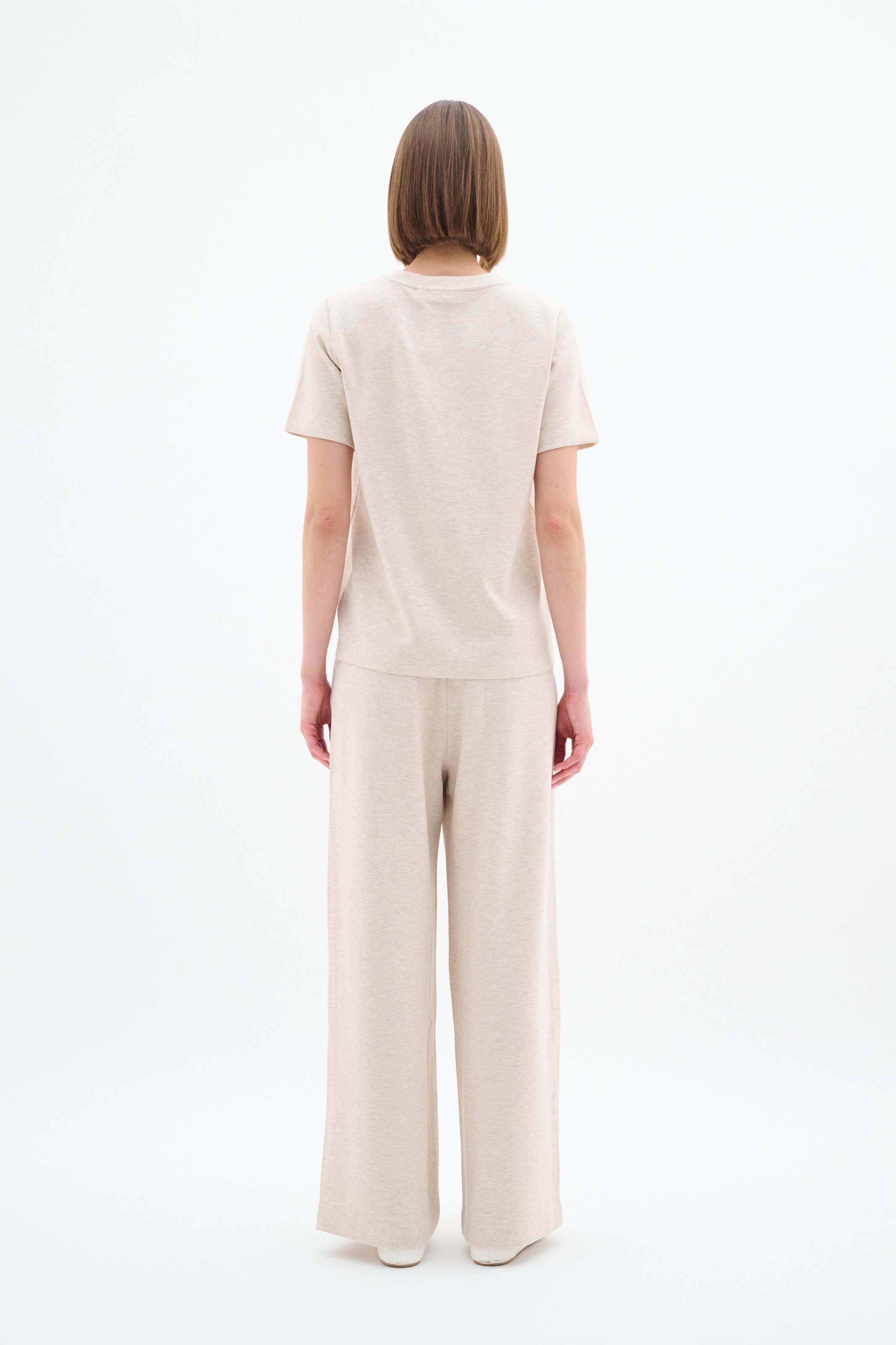 Wide Leg Pantalon InWear en blanc