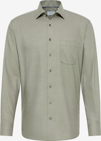 ETERNA Regular fit Button Up Shirt in Green: front