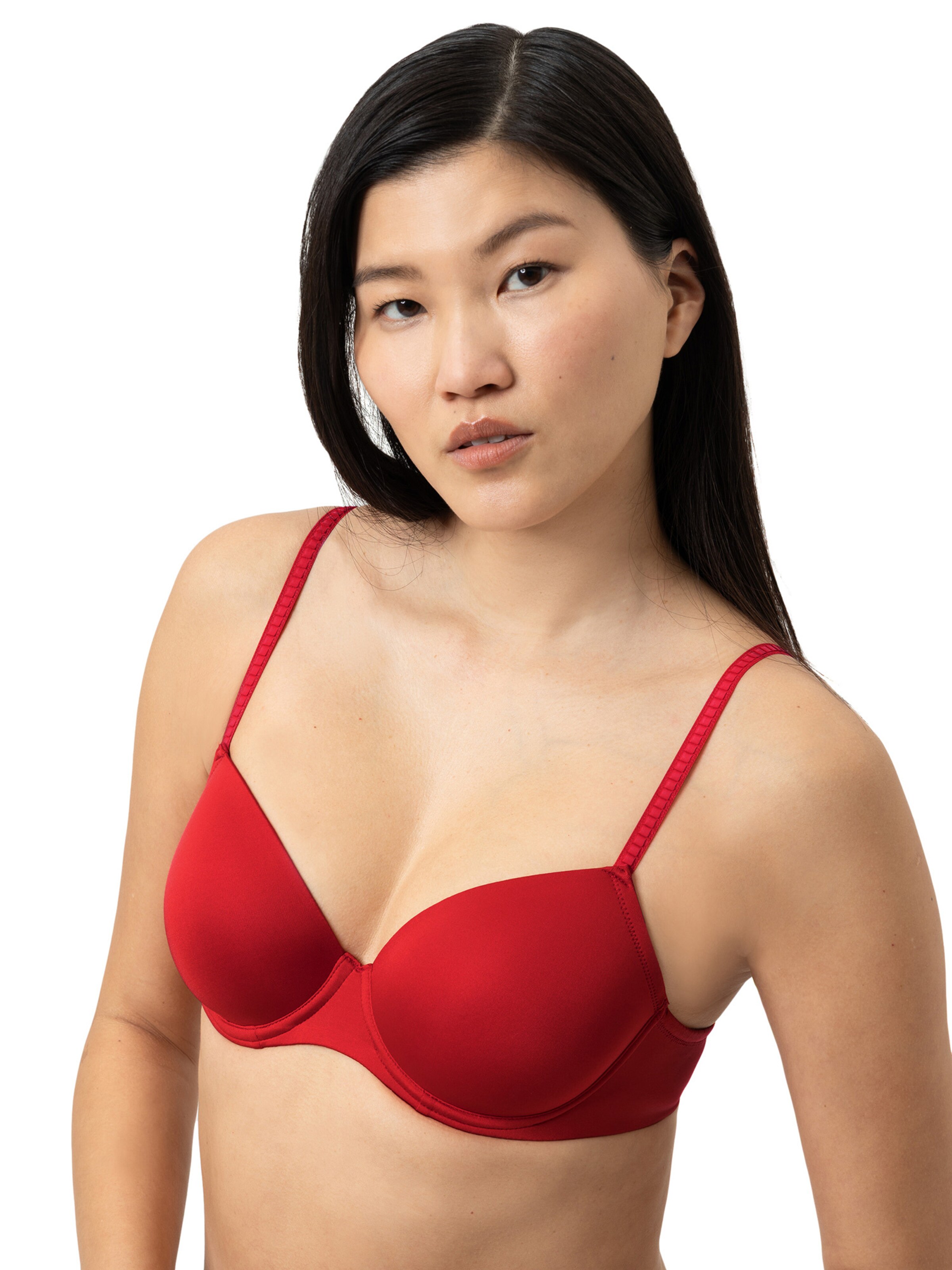 Mey T-shirt Bra 'Joan' in Red