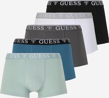 GUESS - Calzoncillo boxer en azul: frente