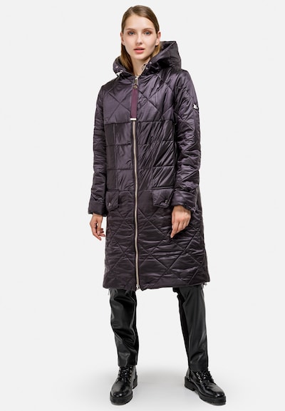 HELMIDGE Anorak in lila, Modelansicht