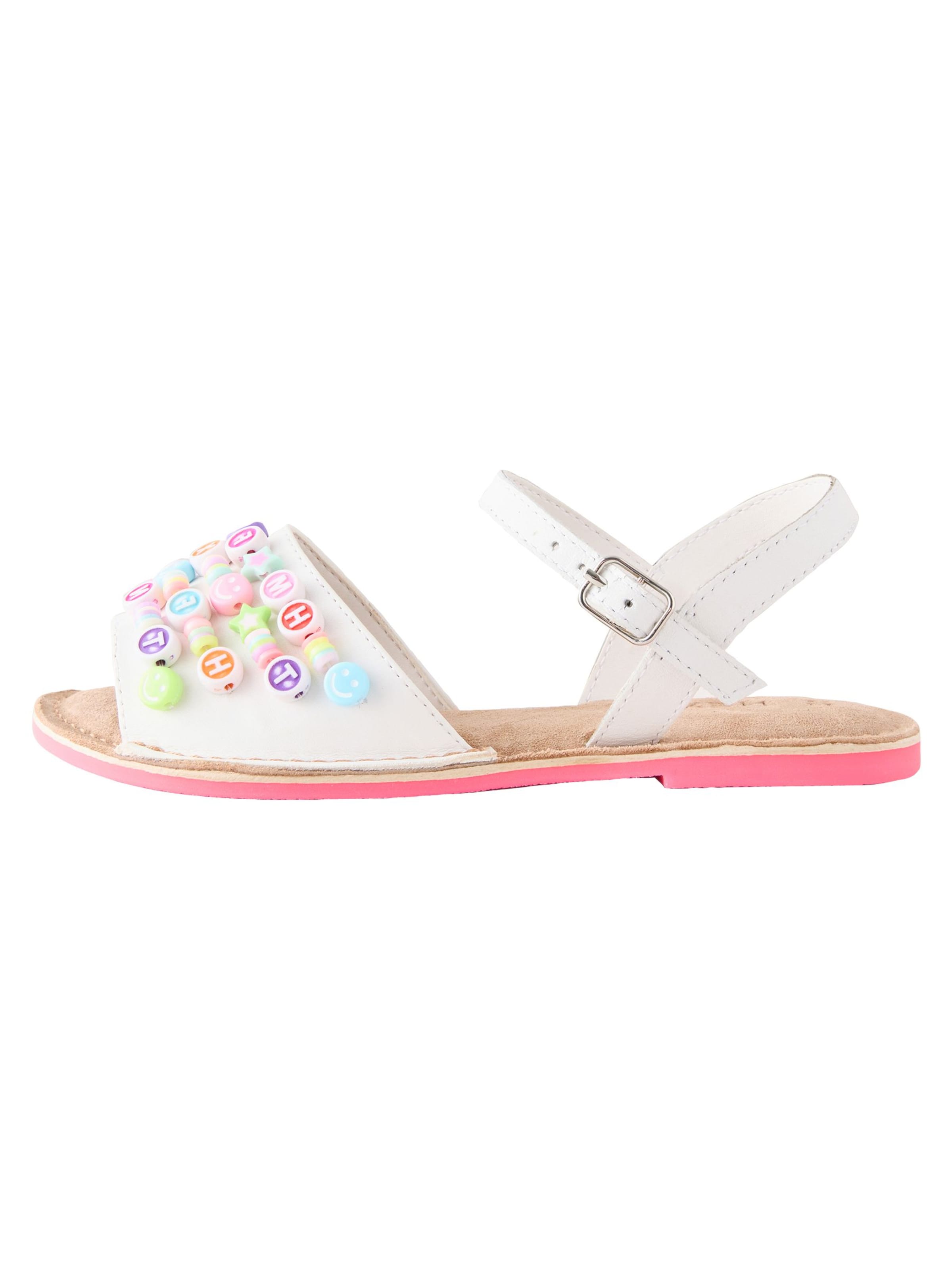 Next Sandal in White: front