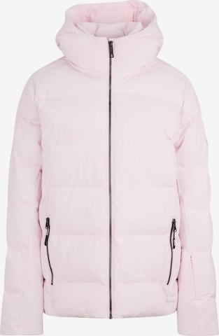 ZIENER Athletic Jacket 'Trava' in Pink: front