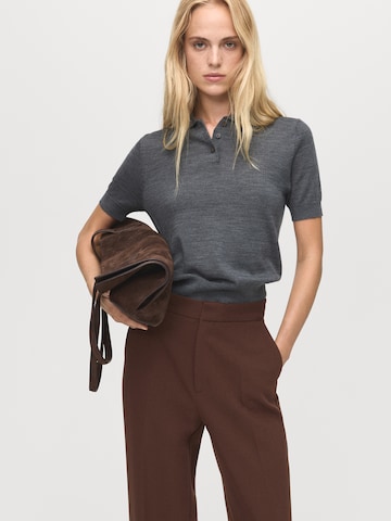 MANGO Regular Hose in Braun